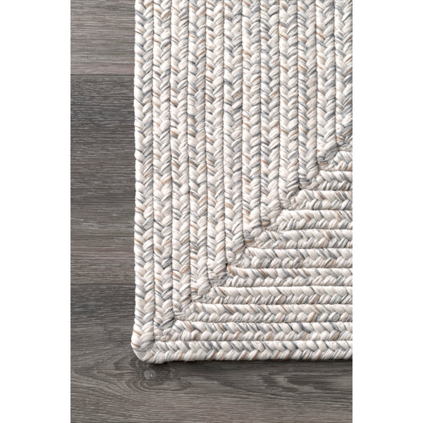 Brambly Cottage Hand Braided Ivory Rug & Reviews Wayfair.co.uk